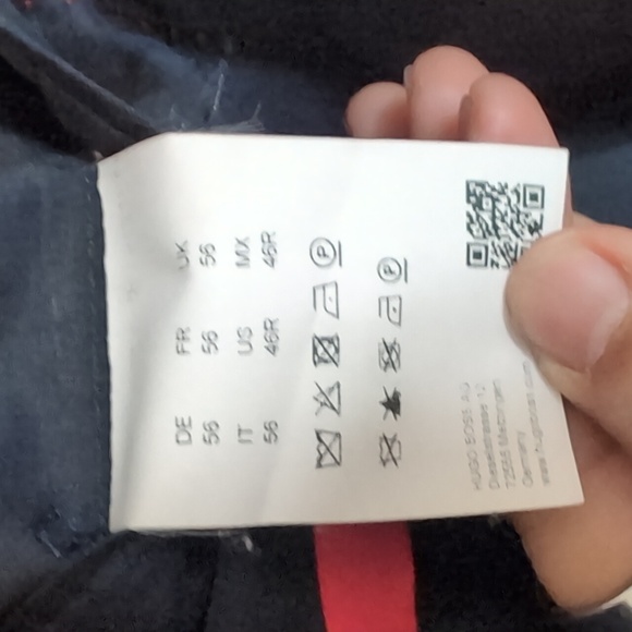 Hugo Navy 2 Button Sport Jacket - Picture 3 of 5